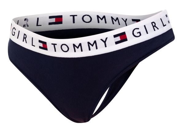 Tommy Hilfiger Tommy Hilfiger Woman's Thong Brief UW0UW01572 Navy Blue