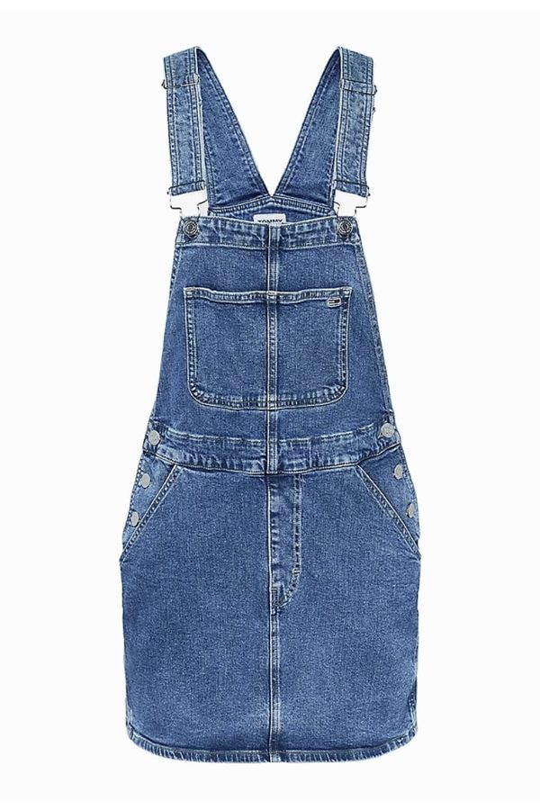 Tommy Hilfiger Jeans Tommy Jeans Dress - DENIM DUNGAREE DRESS CF6132 blue