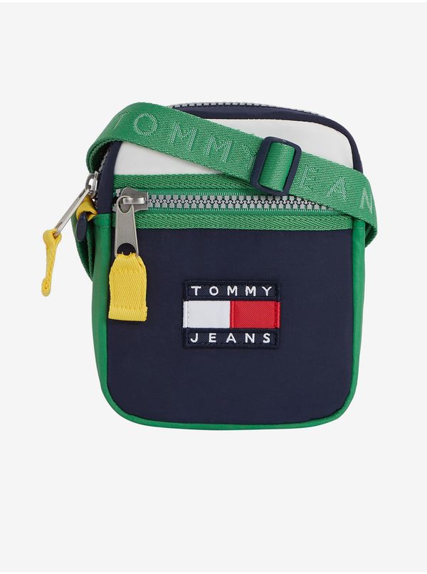 Tommy Hilfiger Tommy Jeans Heritage Green-Blue Men's Shoulder Bag - Mens