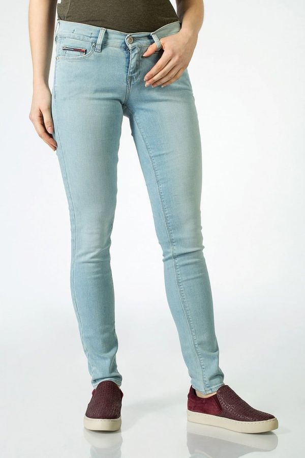 Tommy Hilfiger Tommy Jeans Jeans - TOMMY HILFIGER MID RISE SKINNY NORA SGBST blue
