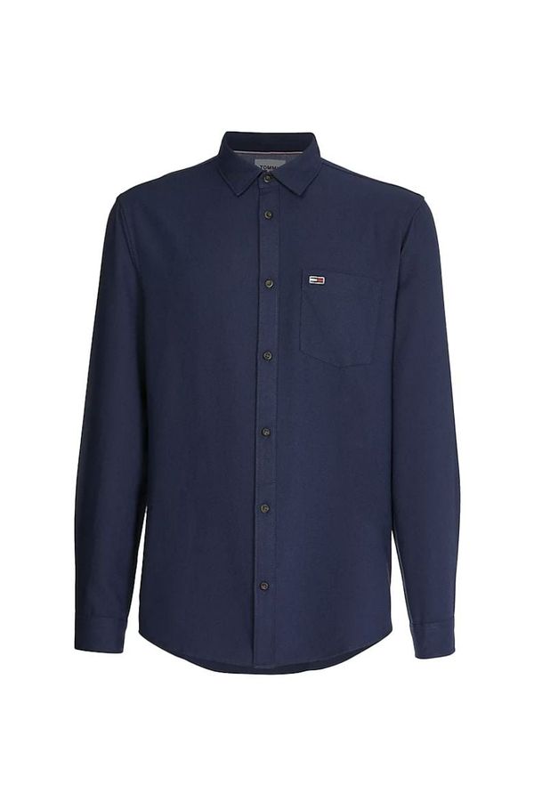 Tommy Hilfiger Tommy Jeans Shirt - TJM SOLID FLANNEL SH blue