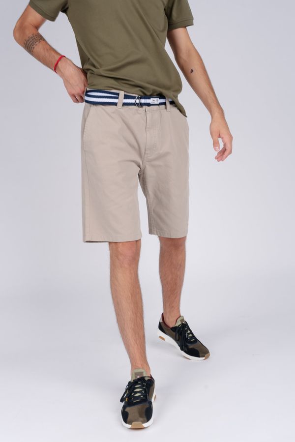 Tommy Hilfiger Tommy Jeans Shorts - TJM BELTED CHINO SHORT cream