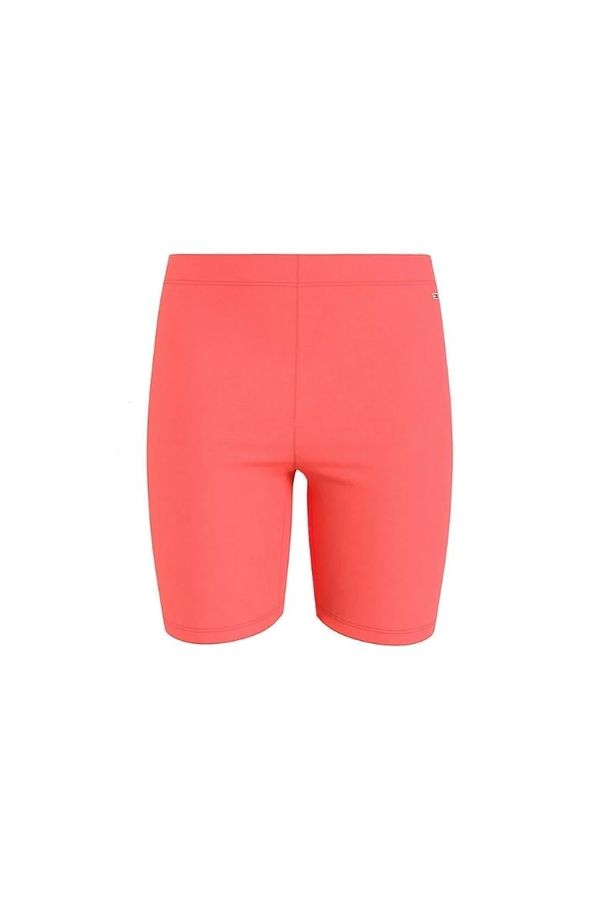 Tommy Hilfiger Tommy Jeans Shorts - TJW FITTED BRANDED BIKE SHORT pink