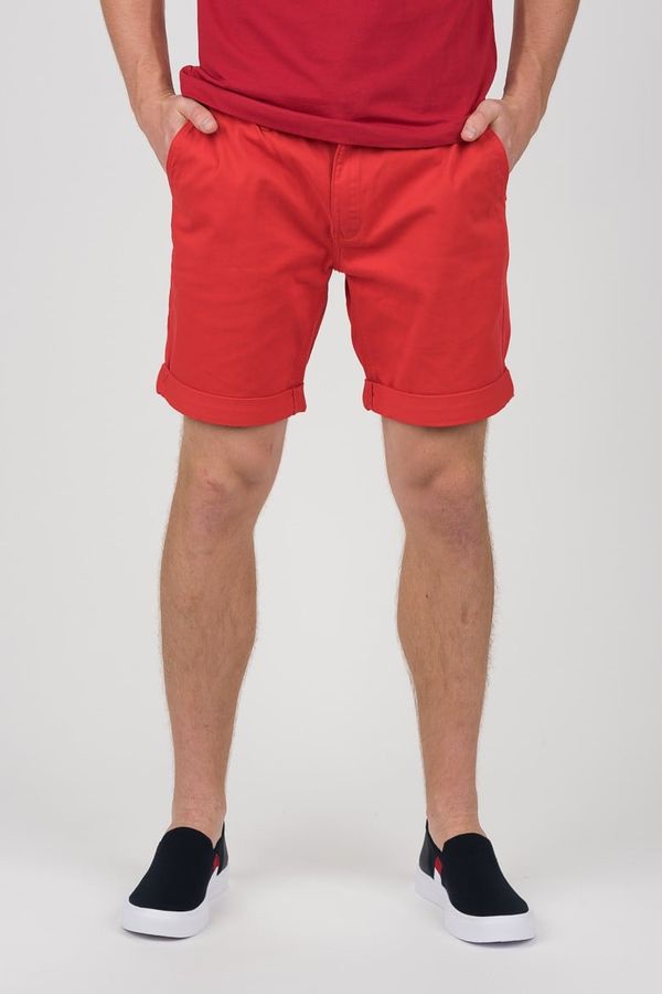 Tommy Hilfiger Tommy Jeans Shorts - TOMMY HILFIGER TJM ESSENTIAL CHINO SHORT red