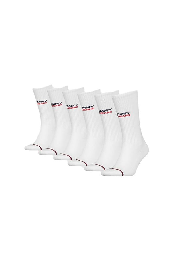 Tommy Hilfiger Jeans Tommy Jeans Socks - TH UNI TJ SOCK 3P GIFTBOX BACK TO SCHOOL white