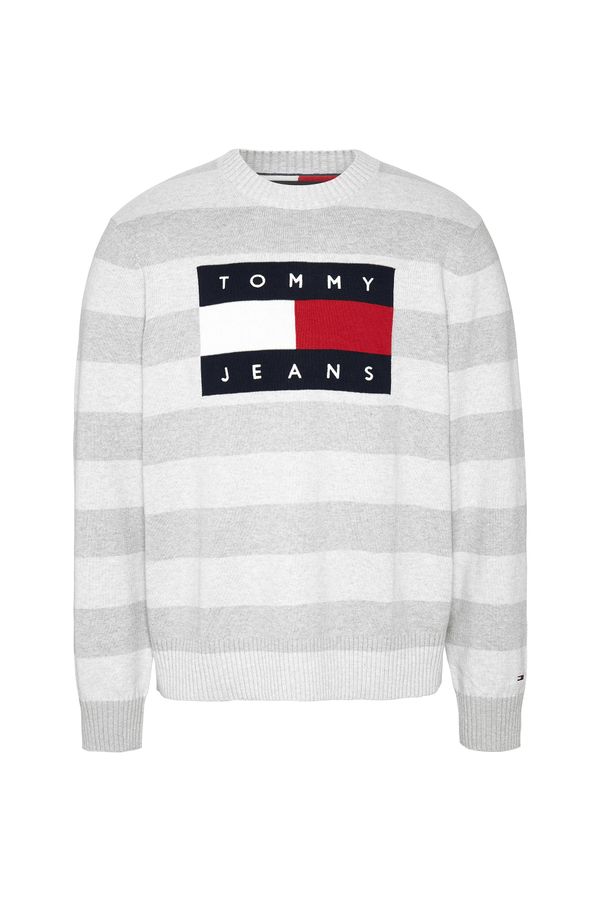 Tommy Hilfiger Jeans Tommy Jeans Sweater - TJM FLAG SWEATER grey