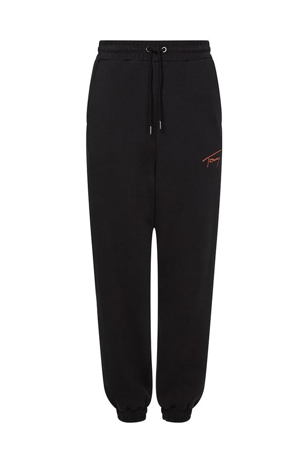 Tommy Hilfiger Tommy Jeans Sweatpants - TJW TOMMY SIGNATURE SWEATPANT black