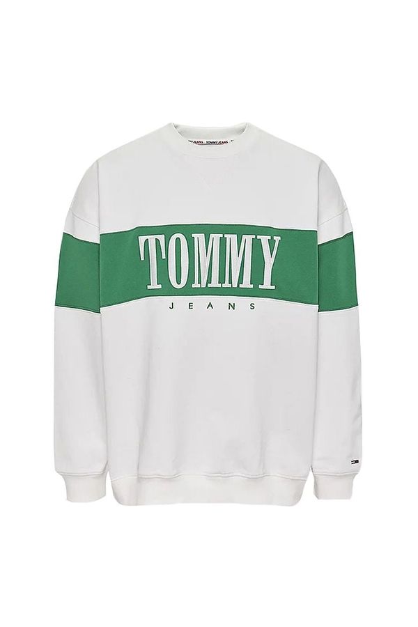 Tommy Hilfiger Jeans Tommy Jeans Sweatshirt - TJM REG AUTHENTIC BL white