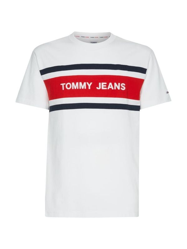 Tommy Hilfiger Jeans Tommy Jeans T-shirt - TJM BRANDED TOMMY TEE white