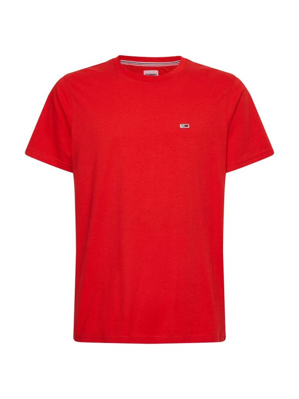 Tommy Hilfiger Tommy Jeans T-Shirt - TJM CLASSIC JERSEY C NECK red