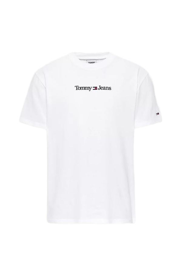 Tommy Hilfiger Tommy Jeans T-shirt - TJM CLASSIC LINEAR L white
