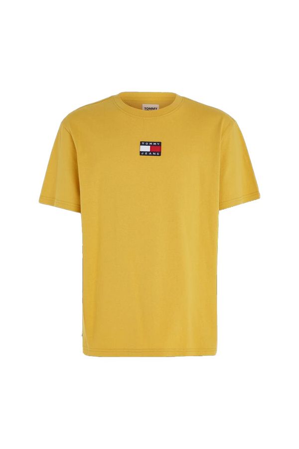 Tommy Hilfiger Tommy Jeans T-Shirt - TJM TOMMY BADGE TEE yellow
