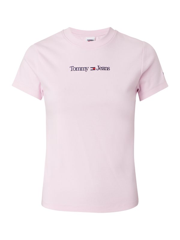 Tommy Hilfiger Jeans Tommy Jeans T-shirt - TJW BABY SERIF LINEA pink