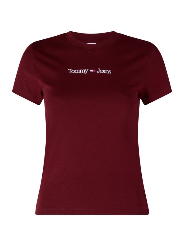 Tommy Hilfiger Jeans Tommy Jeans T-shirt - TJW BABY SERIF LINEA red