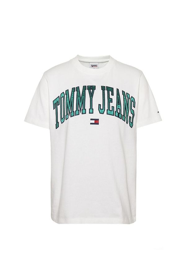 Tommy Hilfiger Tommy Jeans T-Shirt - TJW RLXD COLLEGIATE white