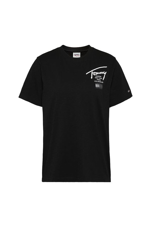 Tommy Hilfiger Tommy Jeans T-Shirt - TJW RLXD MODERN SIGNATURE SS black