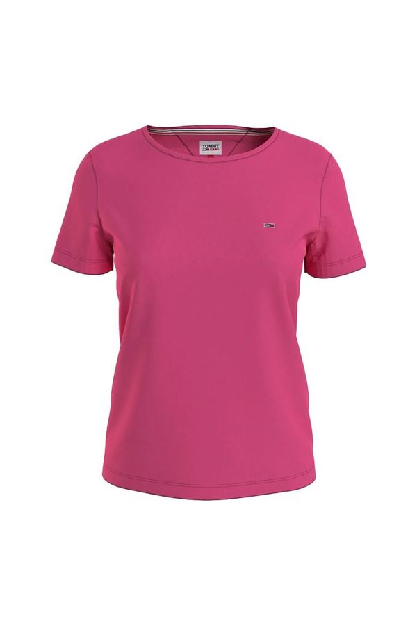 Tommy Hilfiger Tommy Jeans T-shirt - TJW SOFT JERSEY TEE pink