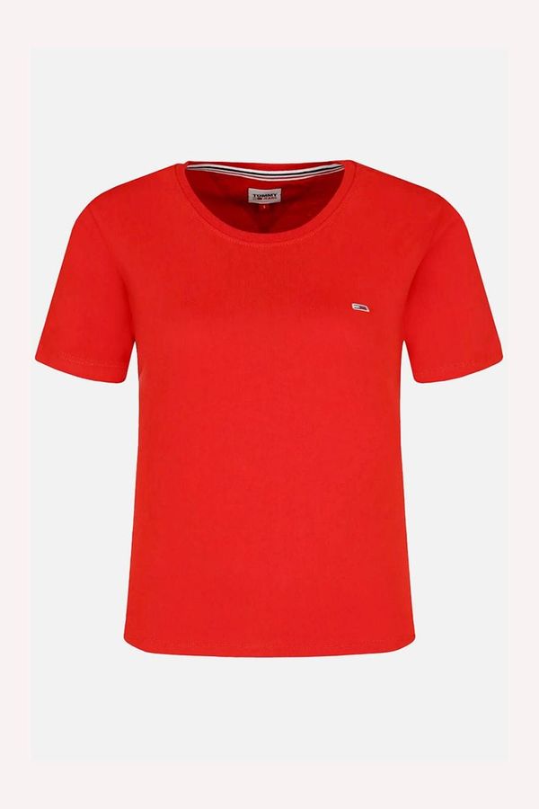 Tommy Hilfiger Tommy Jeans T-shirt - TJW SOFT JERSEY TEE red
