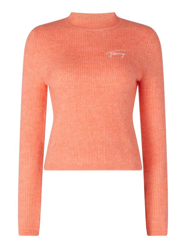 Tommy Hilfiger Jeans Tommy Jeans Turtleneck - TJW SIGNATURE RIB T orange