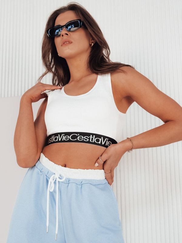 DStreet Top damski SUNSEL biały Dstreet
