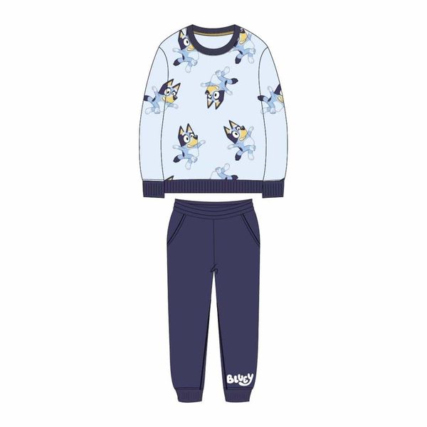 BLUEY TRACKSUIT COTTON BRUSHED 2 PIECES BLUEY