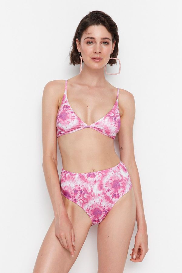 Trendyol Trendyol Bikini Bottom - Pink - Tie-dye print