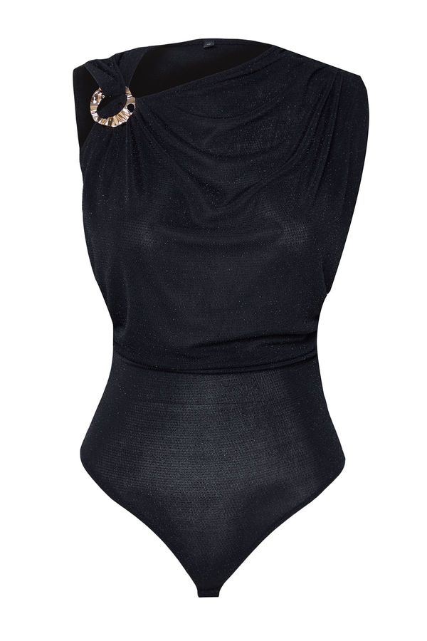 Trendyol Trendyol Black Accessory Knitted Bodysuit