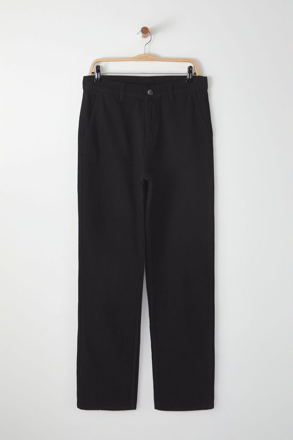 Trendyol Trendyol Black Baggy Fit Trousers