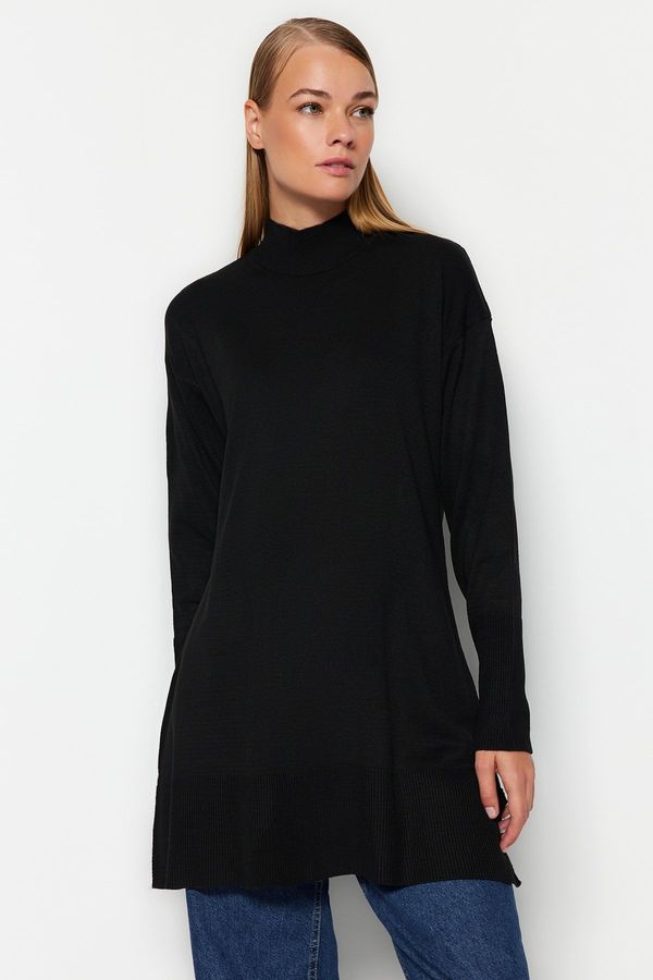 Trendyol Trendyol Black High Neck Knitwear Sweater