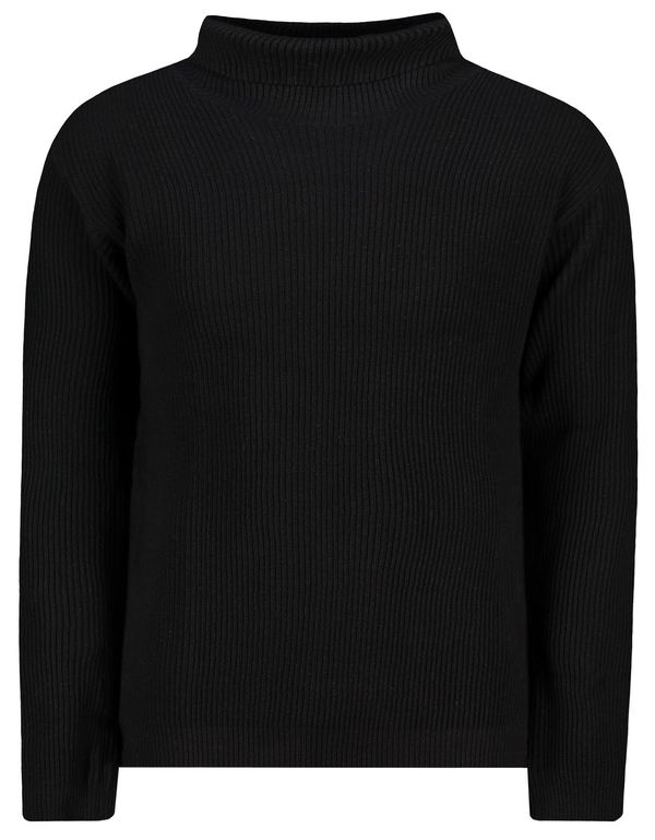 Trendyol Trendyol Black Oversize Wide Fit Turtleneck Basic Sweater
