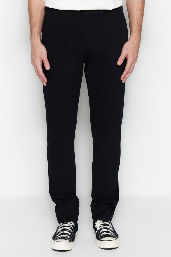 Trendyol Trendyol Black Regular Fit Chino Trousers