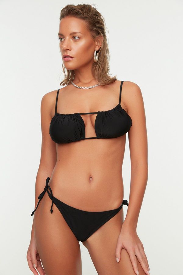 Trendyol Trendyol Black Tied Bikini Set