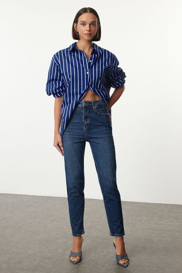 Trendyol Trendyol Blue High Waist Comfort Mom Jeans