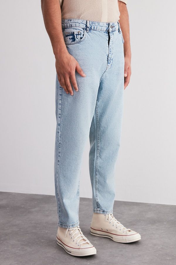 Trendyol Trendyol Blue Loose Fit Jeans Loose Jeans