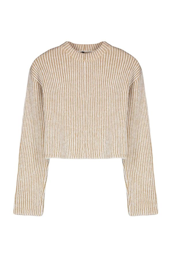 Trendyol Trendyol Camel Gradient Knitwear Sweater