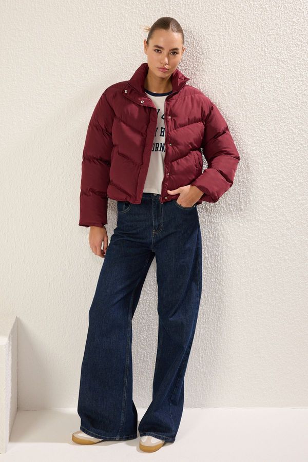 Trendyol Trendyol Claret Red Regular Coat