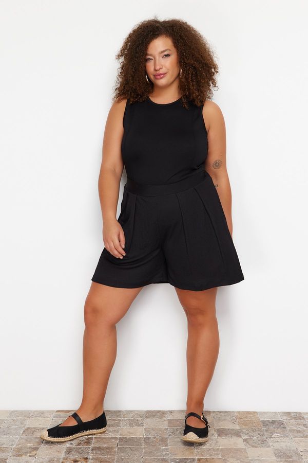 Trendyol Trendyol Curve Black Shorts & Bermuda