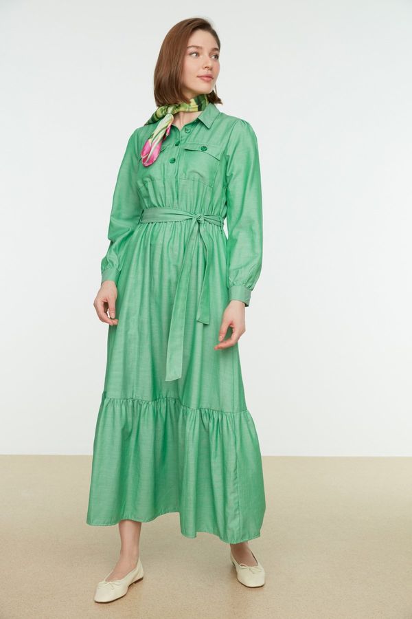 Trendyol Trendyol Dress - Green - Basic