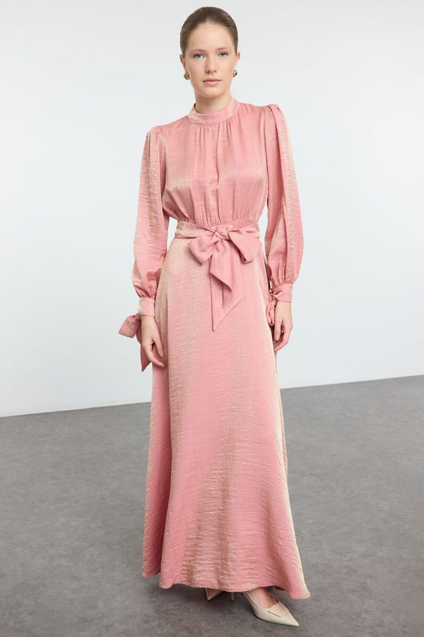 Trendyol Trendyol Dusty Rose Woven Evening Dress