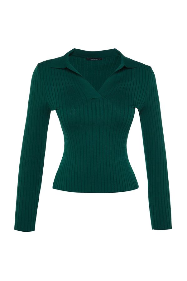 Trendyol Trendyol Emerald Green Sweater Knitwear Sweater