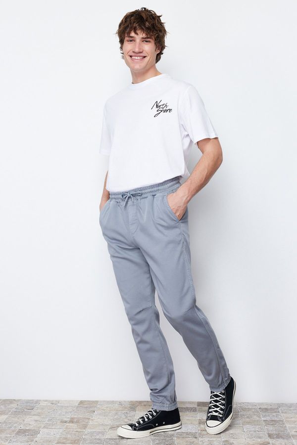 Trendyol Trendyol Gray Elastic Waist Jogger