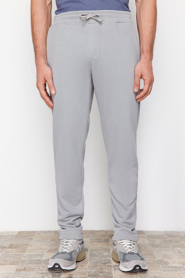 Trendyol Trendyol Gray Men's Basic Sweatpants