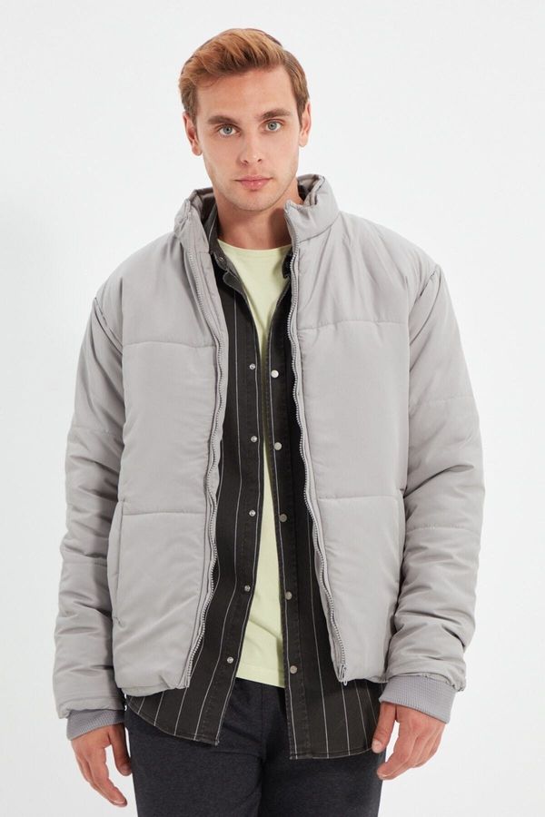 Trendyol Trendyol Gray Regular Fit Puffer Jacket