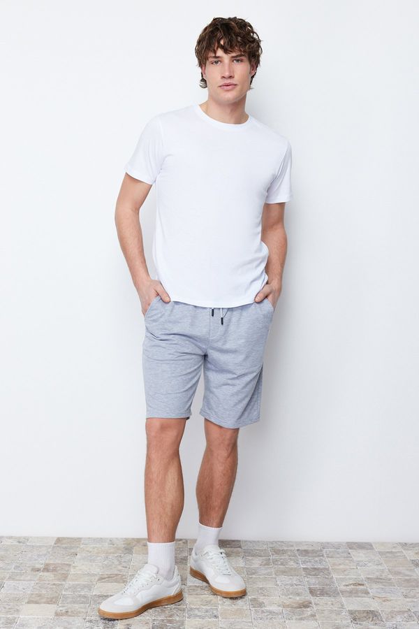 Trendyol Trendyol Gray Regular Fit Shorts & Bermuda