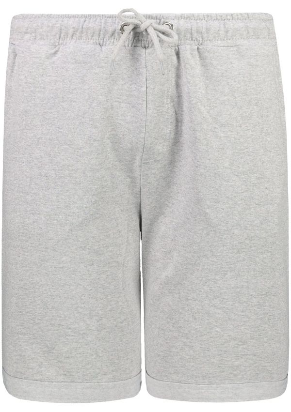 Trendyol Trendyol Gray Regular/Normal Fit Medium Size Elastic Waist Laced Double Cuff Shorts