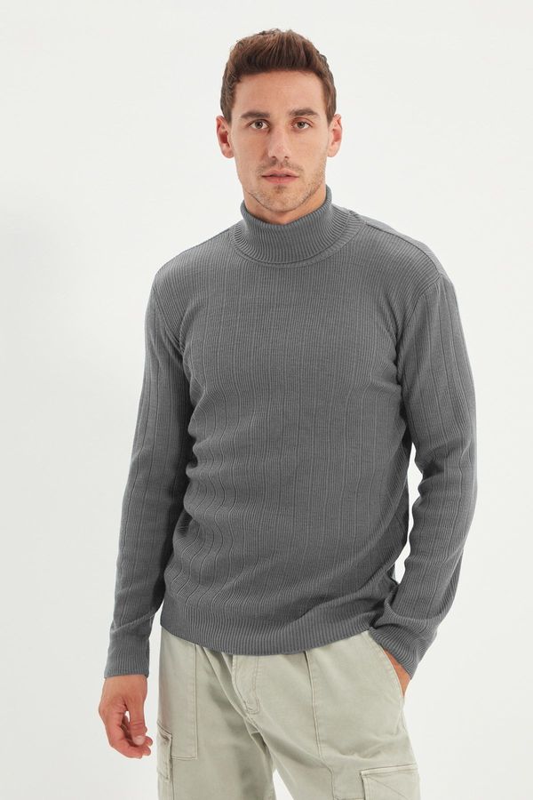 Trendyol Trendyol Gray Turtleneck Knitwear Sweater