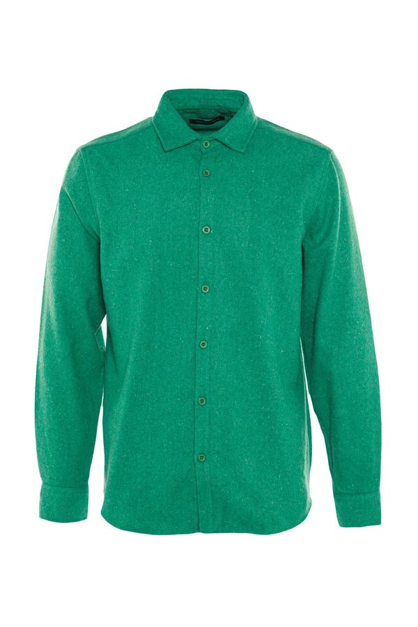 Trendyol Trendyol Green Regular Fit Shirt