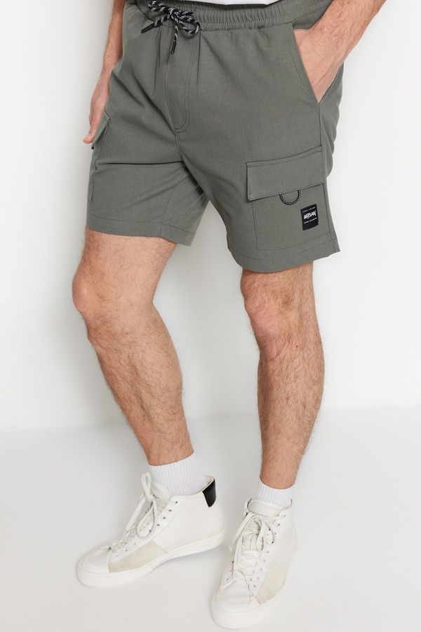Trendyol Trendyol Khaki Regular Fit Shorts