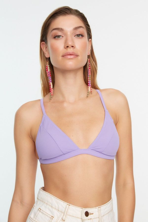 Trendyol Trendyol Lilac Triangle Bikini Top