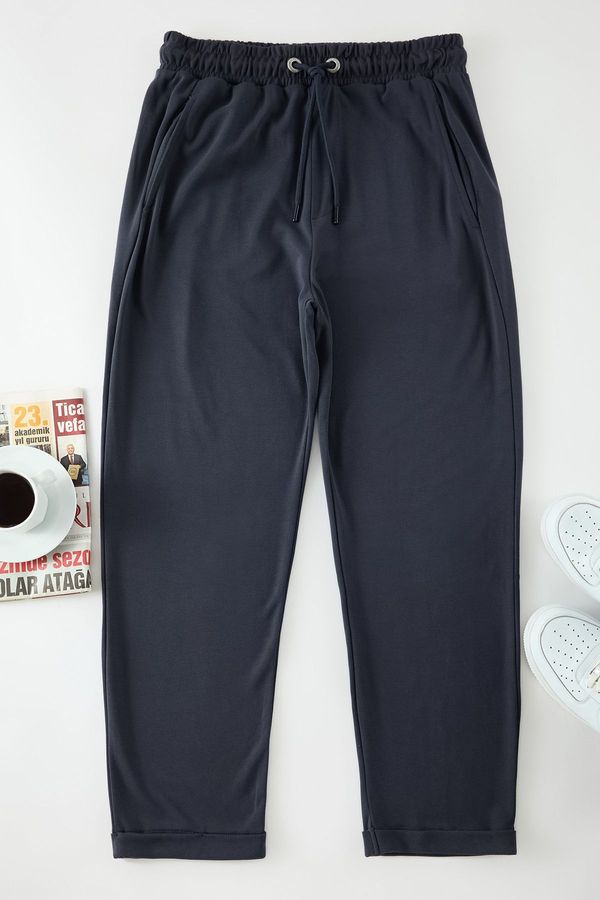 Trendyol Trendyol Limited Edition Anthracite Regular/Normal Cut Sweatpants